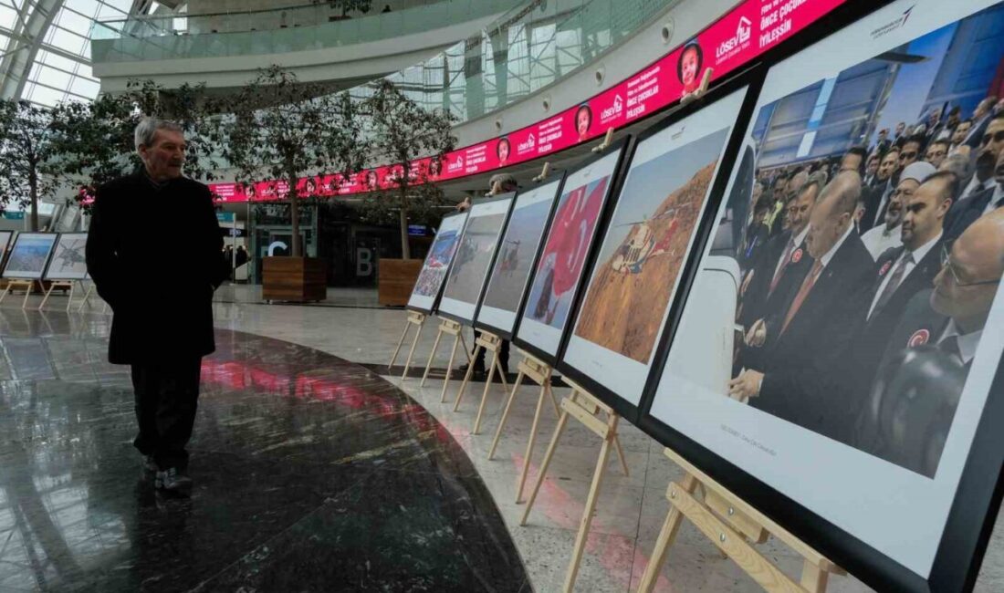 TUSAŞ'ın Ankara Yüksek Hızlı Tren Garı'nda düzenlediği yerli ve milli