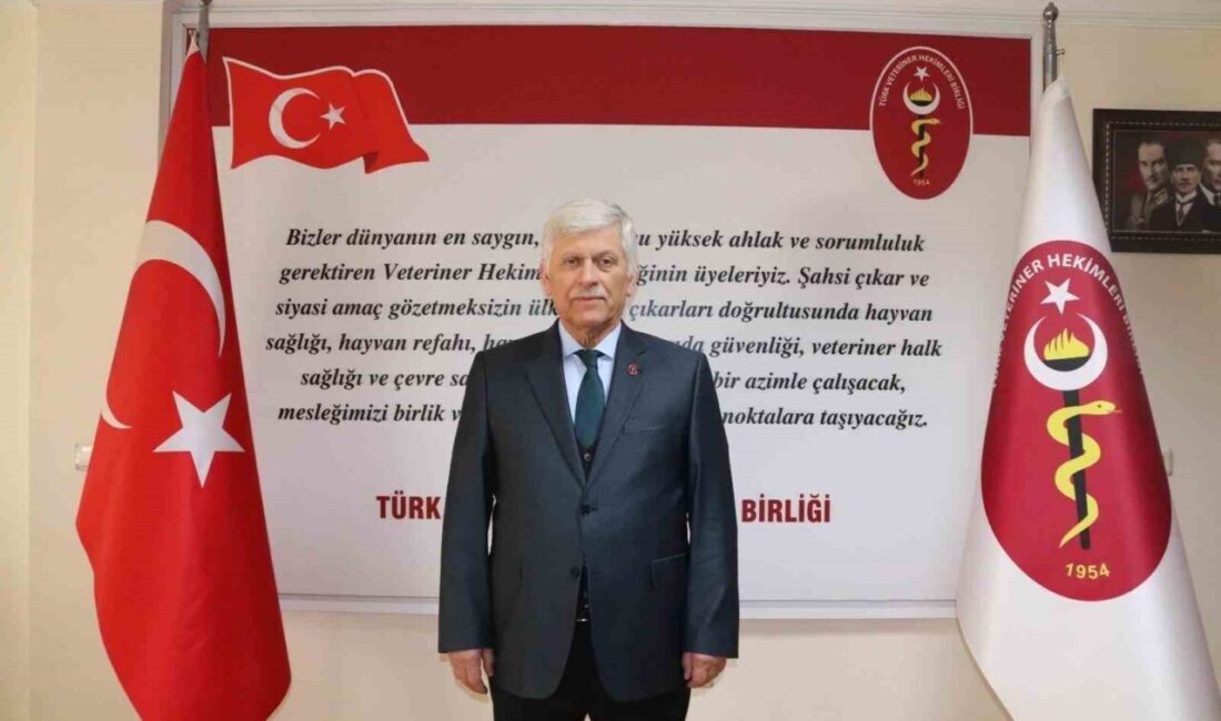 TVHB Merkez Konseyi Başkanı Ali Eroğlu, 26 Nisan Dünya Veteriner