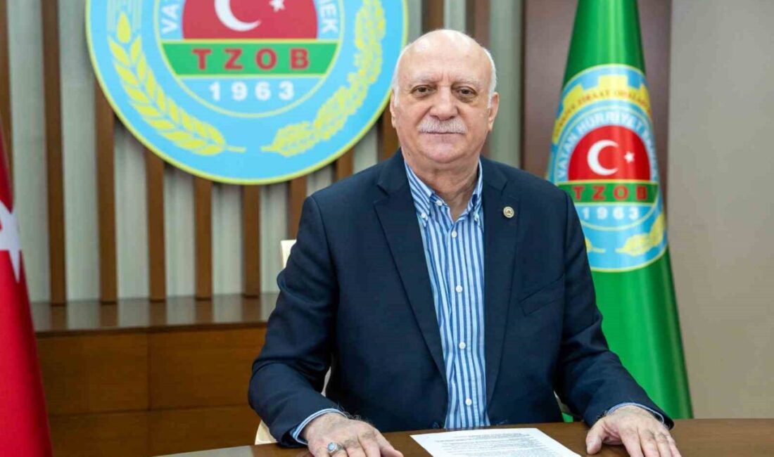 TZOB Genel Başkanı Şemsi Bayraktar, çiftçilerin yaş ortalamasının 59'a yükseldiğini