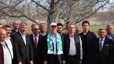 TZOB Genel Başkanı Bayraktar, Kırşehir'de zirai don zararının incelenmesi ve