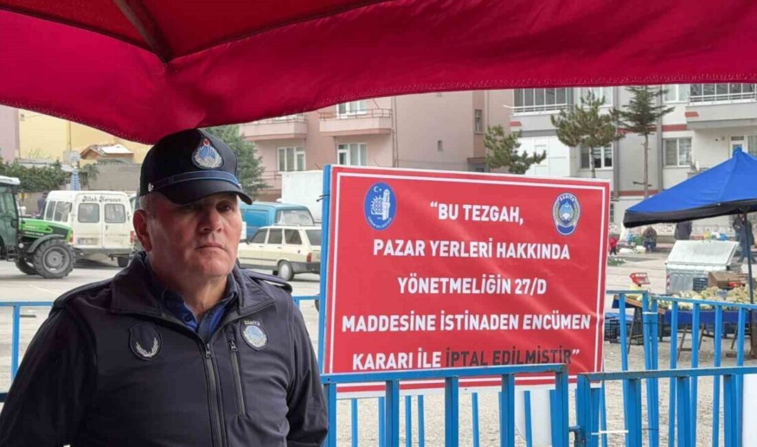Çorum'da semt pazarında denetimler
