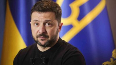 Ukrayna Devlet Başkanı Vladimir Zelenskiy, Rusya Devlet Başkanı Vladimir Putin'in