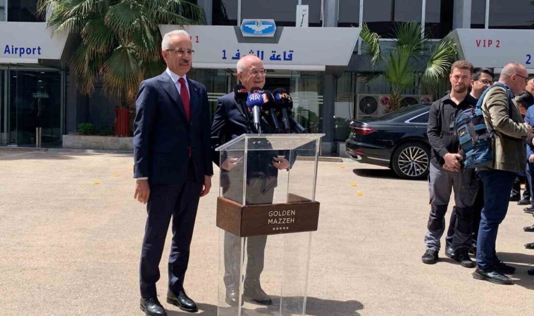 Ulaştırma ve Altyapı Bakanı Abdulkadir Uraloğlu, Suriye Ulaştırma Bakanı Bedir
