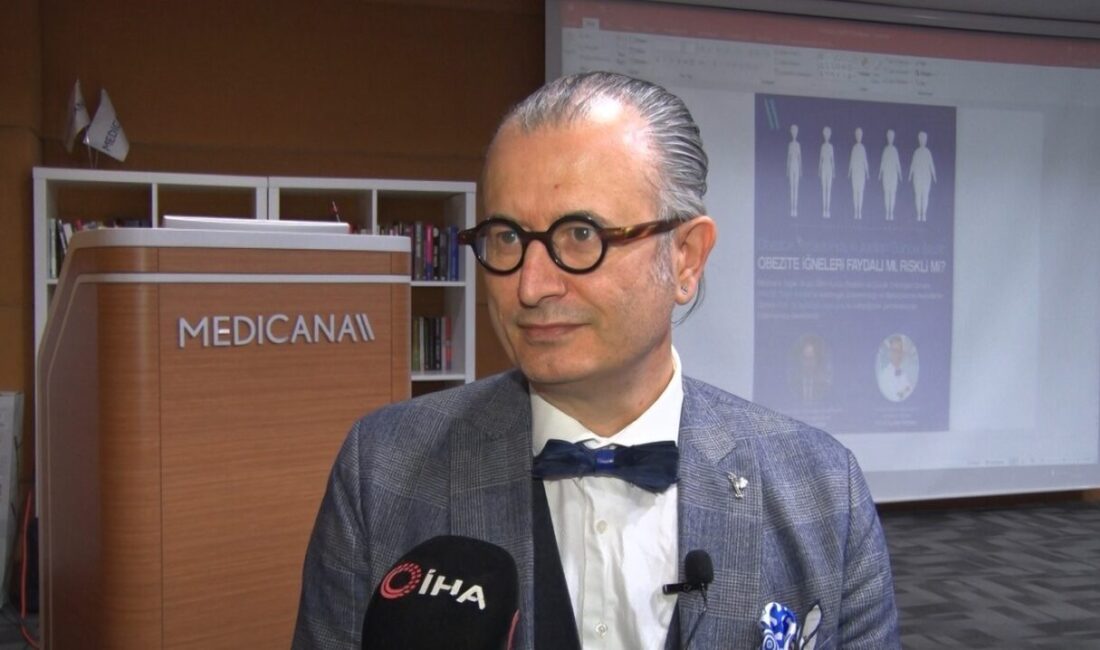 Prof. Dr. Aydoğan Aydoğdu, obezitenin artış gösterdiği Türkiye'de obezite tedavisinde