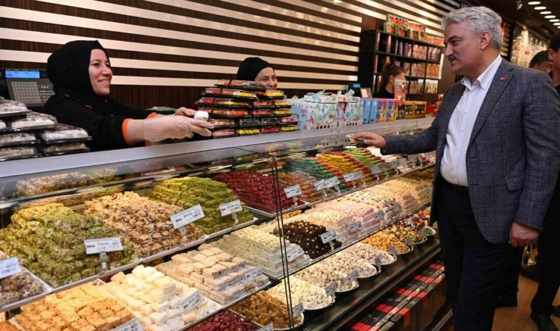 Vali Makas, ekonominin kalbi esnaflarla buluştu Vali Mehmet Makas, Kırıkkale'de
