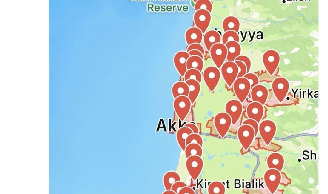 Yemen'den İsrail'in kuzeyine fırlatılan balistik füze sebebiyle İsrail'de birçok bölgede