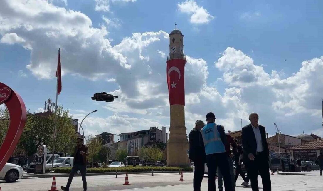 Yere sigara izmariti atanlara dronlu denetim Çorum'da, çevreyi kirletenlere yönelik