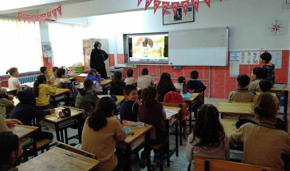 Yeşilay’dan 700 öğrenciye eğitim Çorum'un Alaca ilçesinde Yeşilay