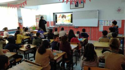 Çorum'un Alaca ilçesinde Yeşilay tarafından 700 öğrenciye sağlıklı yaşam ve