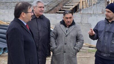 Yozgat’ta yapımı devam eden yeni şehir stadyumu, her geçen gün