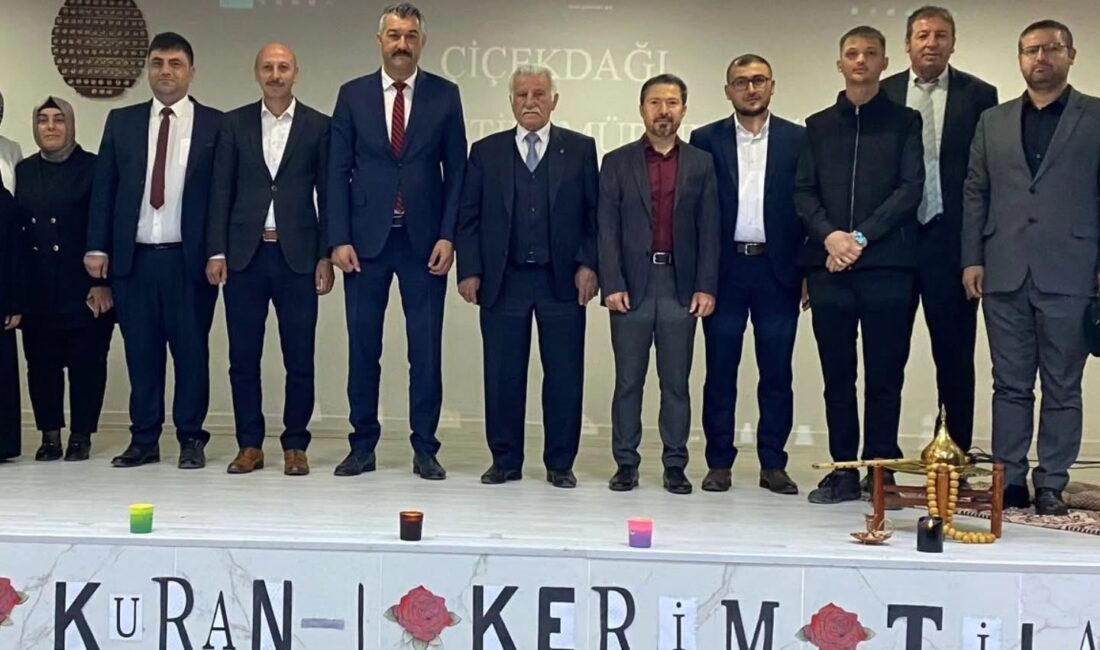 Çiçekdağı’nda Kur’an-ı Kerim Tilaveti