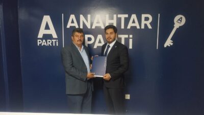Gültekin Arslan, Anahtar Parti Yerköy İlçe Başkanı olarak göreve başladığını