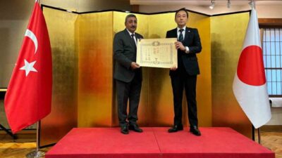 Japonya İmparatorluk Nişanı, 2011 Japonya depremi sonrası yardım götüren Afad