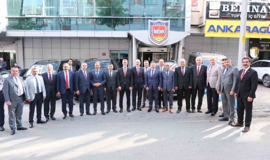 AK Parti İstanbul Milletvekili Soylu’dan TŞOF’a ziyaret TBMM İçişleri Komisyonu Başkanı