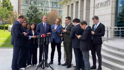 AK Parti Sözcüsü Ömer Çelik, terörsüz Türkiye sürecinin devlet politikası