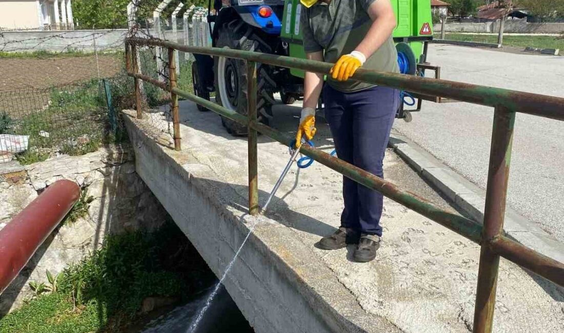 Alaca Belediyesi’nden sivrisineklerle etkin mücadele Alaca Belediyesi, yaz aylarında