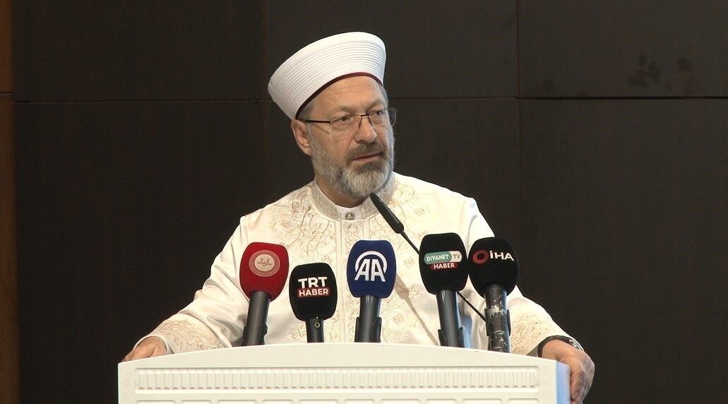 Diyanet İşleri Başkanı Ali Erbaş, ‘7. Aile Forumu’nda insanlığı cinsiyetsiz