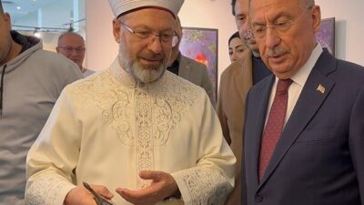 Diyanet İşleri Başkanı Ali Erbaş, Uluslararası İslam Sanatları Fuarı'na katılan