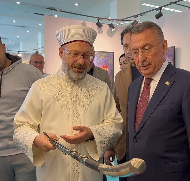 Diyanet İşleri Başkanı Ali Erbaş, Uluslararası İslam Sanatları Fuarı'na katılan
