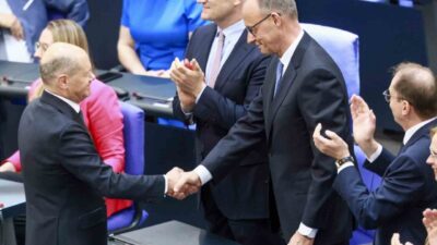 Almanya'da CDU Genel Başkanı Friedrich Merz, Federal Meclis'te yapılan ikinci