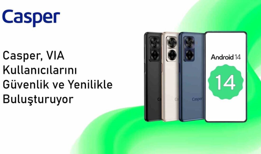 Casper VIA X40, Android 14'le güçlü donanım ve yazılım entegrasyonuyla