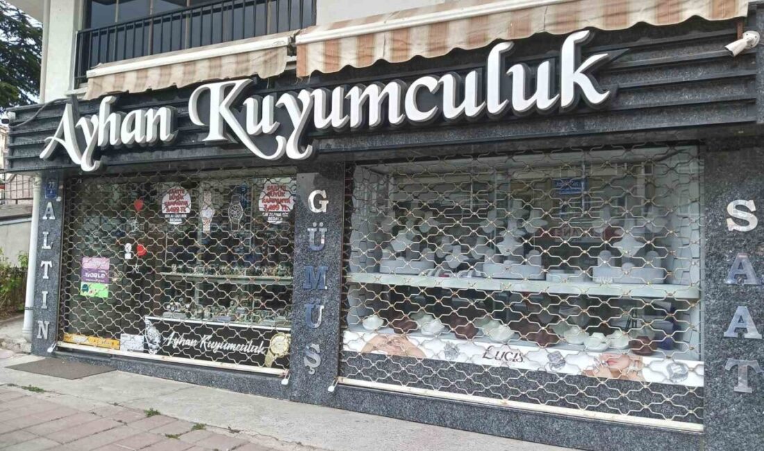 Ankara'da kuyumcu A.D.'nin 100 milyon liralık vurgun yaparak kaçtığı iddiasıyla