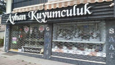 Ankara'da kuyumcu A.D.'nin 100 milyon liralık vurgun yaparak kaçtığı iddiasıyla