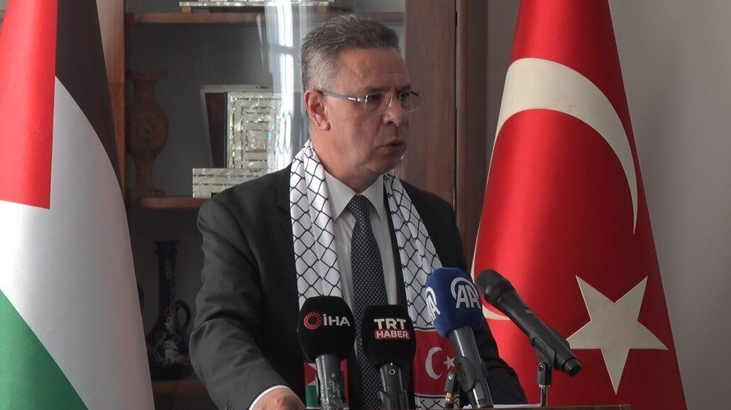 Filistin’in Ankara Büyükelçiliğinde düzenlenen "Nekbe Günü" programıyla, 15 Mayıs 1948'in