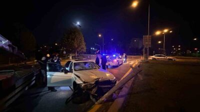 Etimesgut'ta otomobilin çarptığı motosikletli kurye Söner Demir, hayatını kaybetti. Kazanın