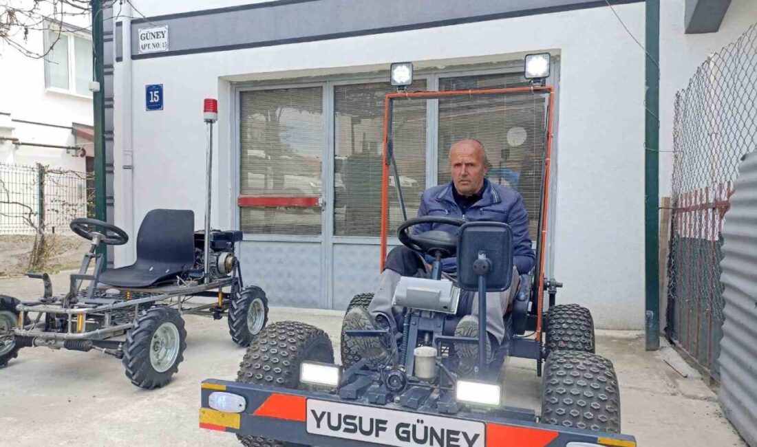 Ankara'da yaşayan emekli oto-elektrik ustası Yusuf Güney, kendi imkanlarıyla 3