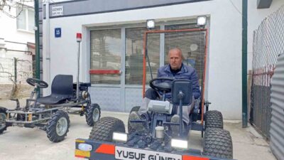 Ankara'da yaşayan emekli oto-elektrik ustası Yusuf Güney, kendi imkanlarıyla 3