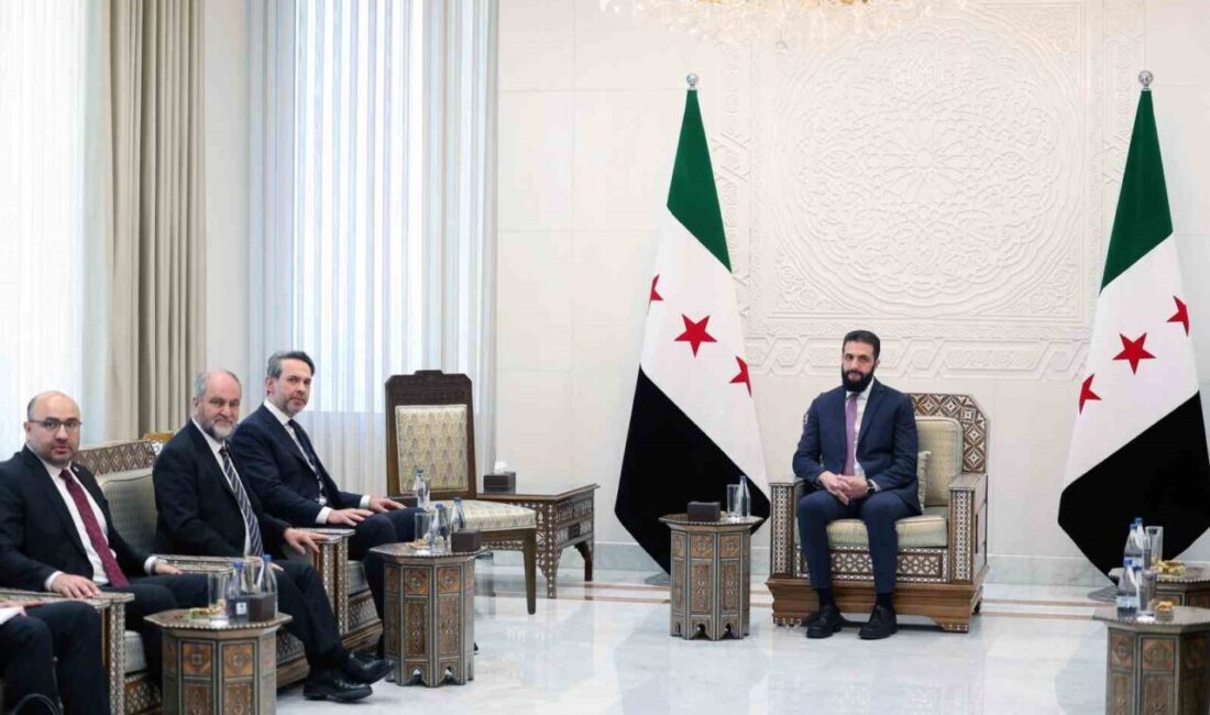 Enerji ve Tabii Kaynaklar Bakanı Alparslan Bayraktar, Suriye Devlet Başkanı