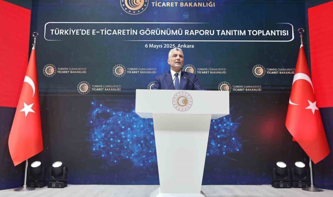 Ticaret Bakanı Ömer Bolat, Türkiye'de e-ticaret hacminin 2024 yılında önceki