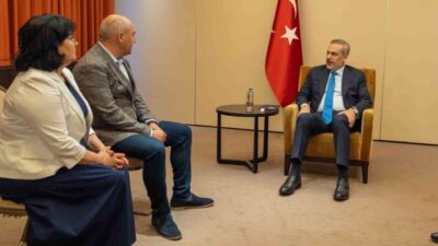 Hakan Fidan Ukrayna ziyareti kapsamında Gagauz Türkleri temsilcileriyle buluştu.