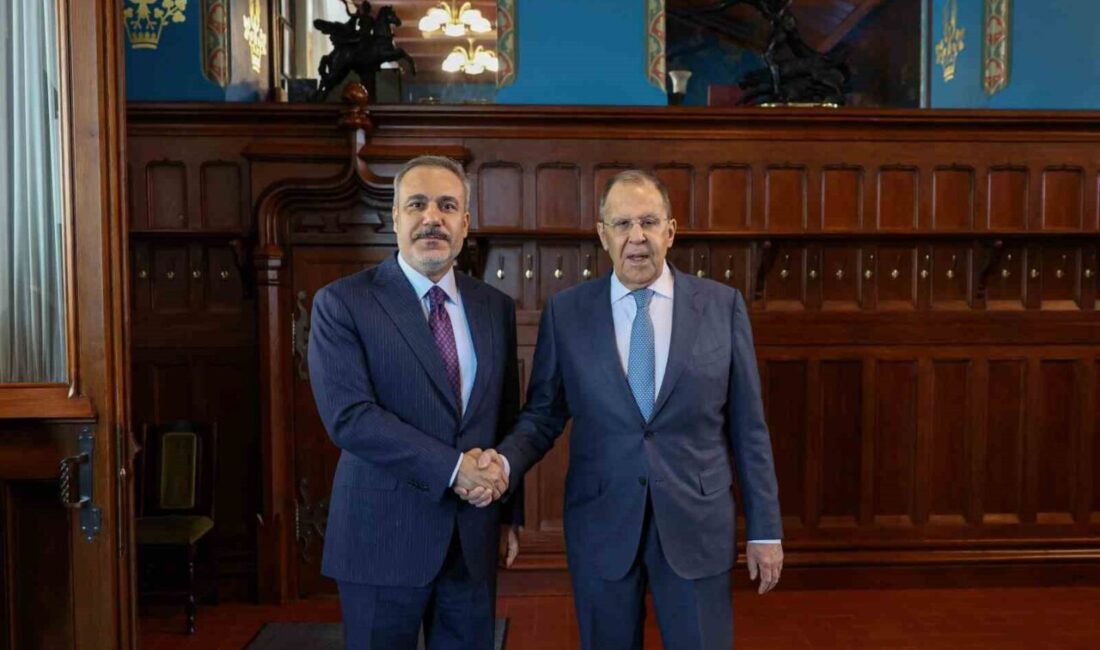 Dışişleri Bakanı Hakan Fidan, Rusya temasları sırasında Sergey Lavrov ile