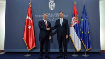Dışişleri Bakanı Hakan Fidan, Belgrad'da Sırbistan Dışişleri Bakanı Marko Duriç