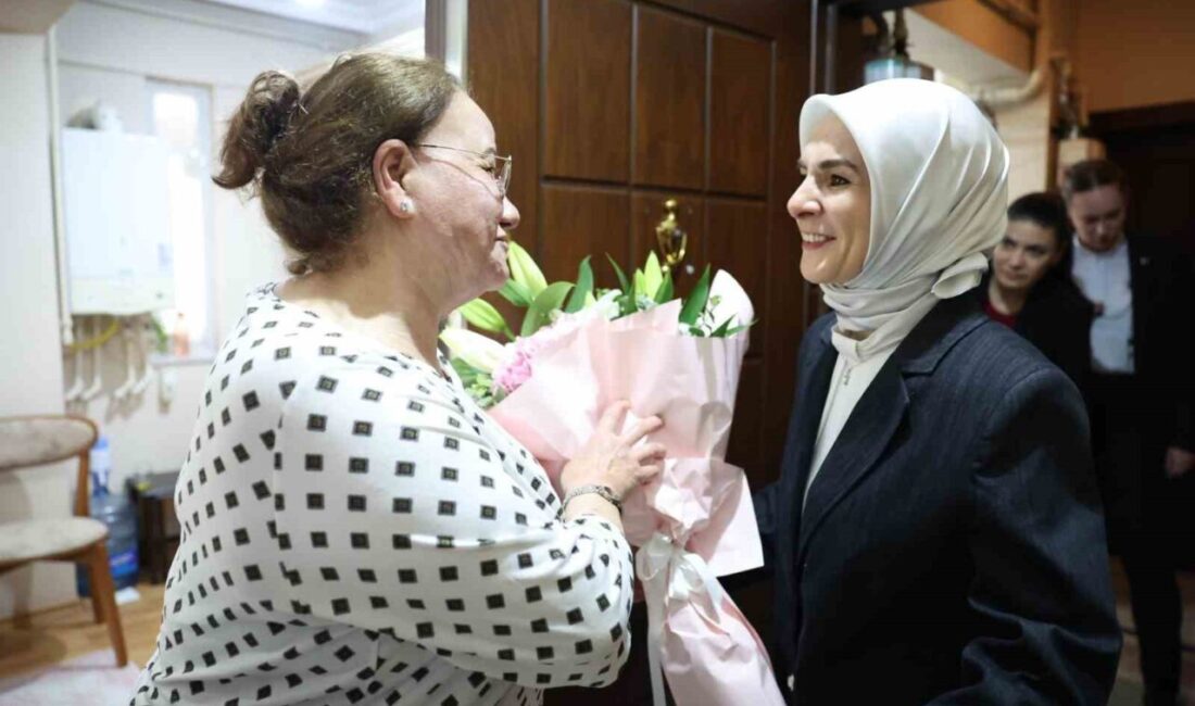 Bakan Göktaş, Bahçelievler Şeyh Zayed Çocuk Evleri Sitesi'ndeki gönüllü anne