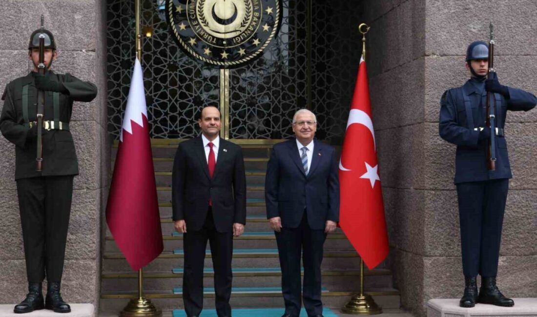Millî Savunma Bakanı Yaşar Güler, Ankara'ya gelen Katar Başbakan Yardımcısı