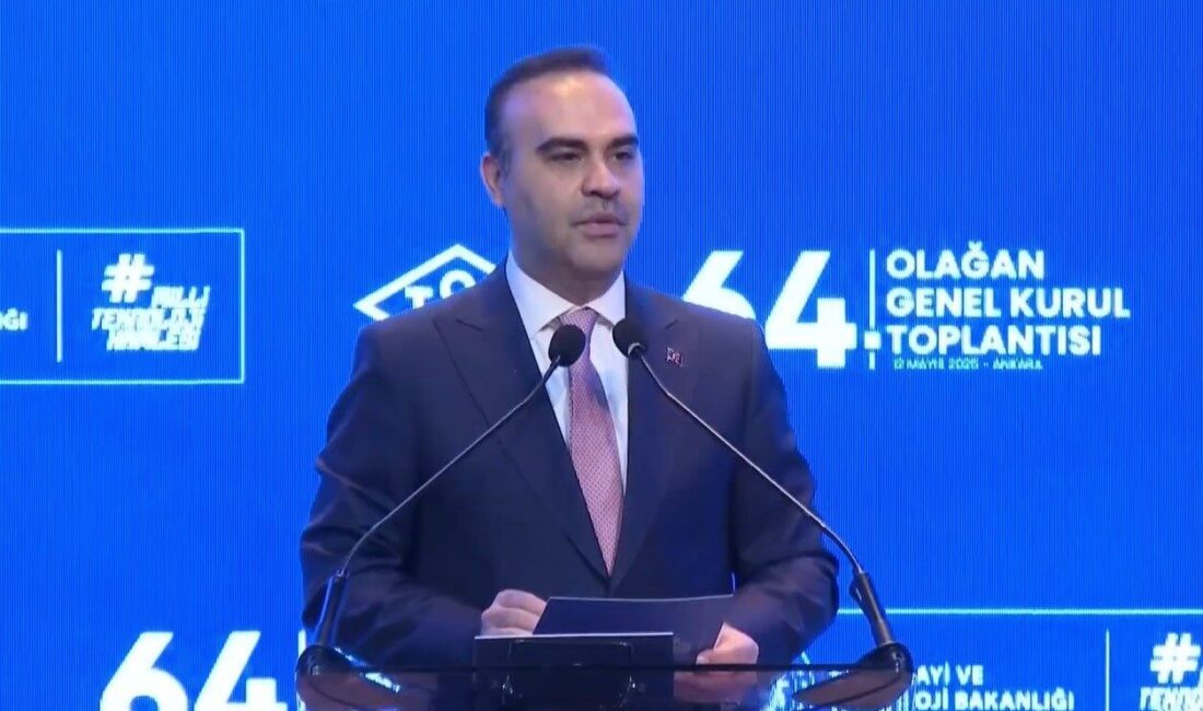 TSE'nin 64. Olağan Genel Kurul Toplantısı'nda Bakan Kacır, Türkiye'nin yıllık