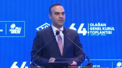 TSE'nin 64. Olağan Genel Kurul Toplantısı'nda Bakan Kacır, Türkiye'nin yıllık