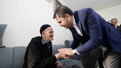 Bakan Murat Kurum, Kahramanmaraş ziyaretinde depremzedelere destek sözü verdi. İnşaat