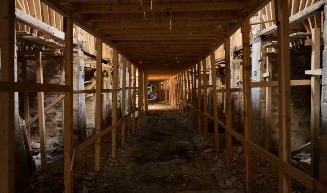 Kahramanmaraş'taki Tarihi Kapalı Çarşı'nın restorasyon çalışmaları Çevre, Şehircilik ve İklim