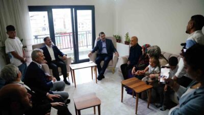 Çevre, Şehircilik ve İklim Değişikliği Bakanı Murat Kurum, Hatay Dikmece'deki