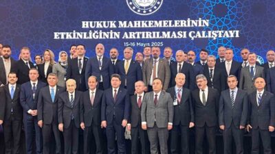 Adalet Bakanı Tunç, ‘Hukuk Mahkemelerinin Etkinliğinin Artırılması Çalıştayı’nda yargılama hukukunun