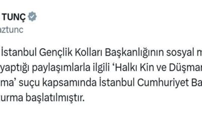 Adalet Bakanı Yılmaz Tunç, Zafer Partisi İstanbul Gençlik Kolları Başkanlığı'nın