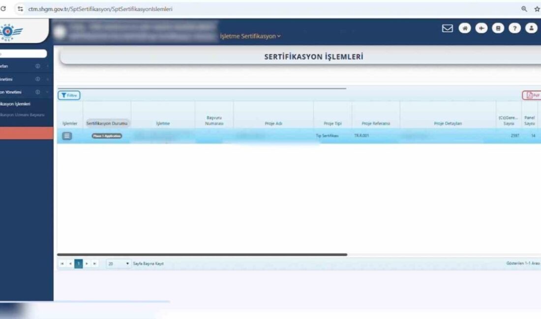 Ulaştırma ve Altyapı Bakanı Abdulkadir Uraloğlu, yerli hava araçlarının sertifikasyon