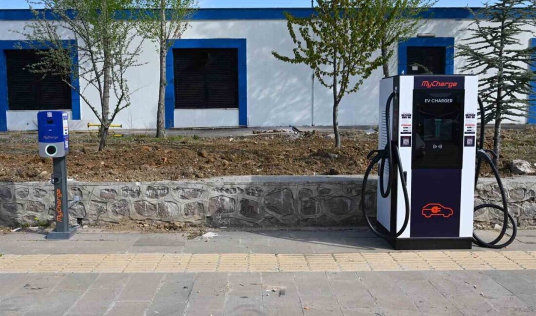 ÇAKÜ’ye elektrikli araç şarj istasyonu kuruldu Çankırı Karatekin Üniversitesi'nin Uluyazı