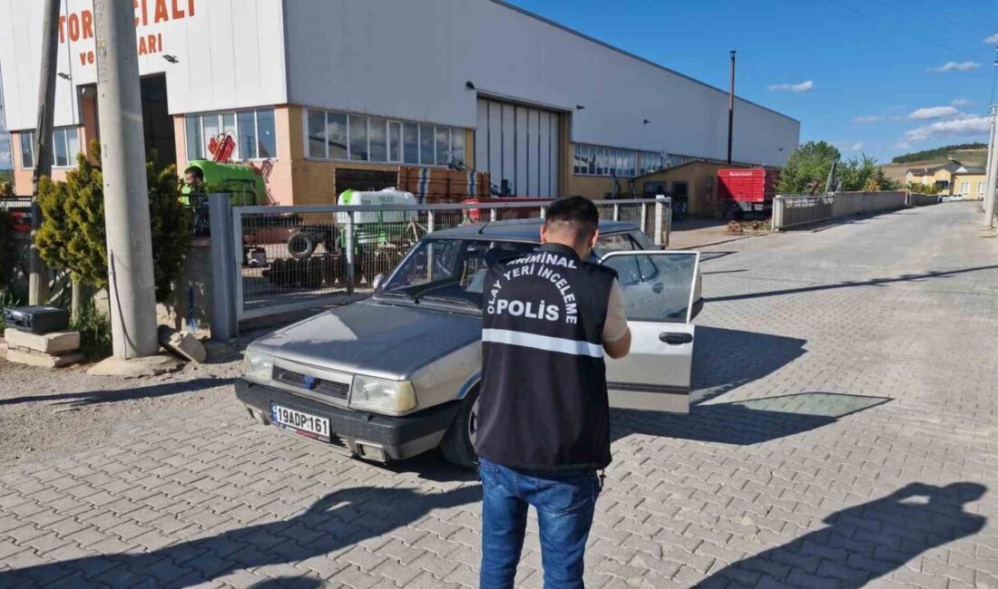 Çorum'da drift yaparken yakalanan