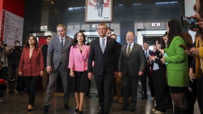 CHP Genel Başkanı Özgür Özel, DEM Parti Eş Genel Başkanları