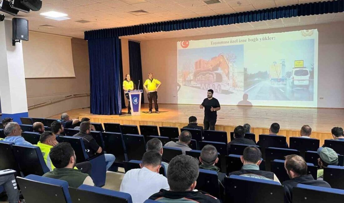 Çorum Belediye personeline yol güvenliği eğitimi Çorum'da, Çorum Belediyesi İnsan